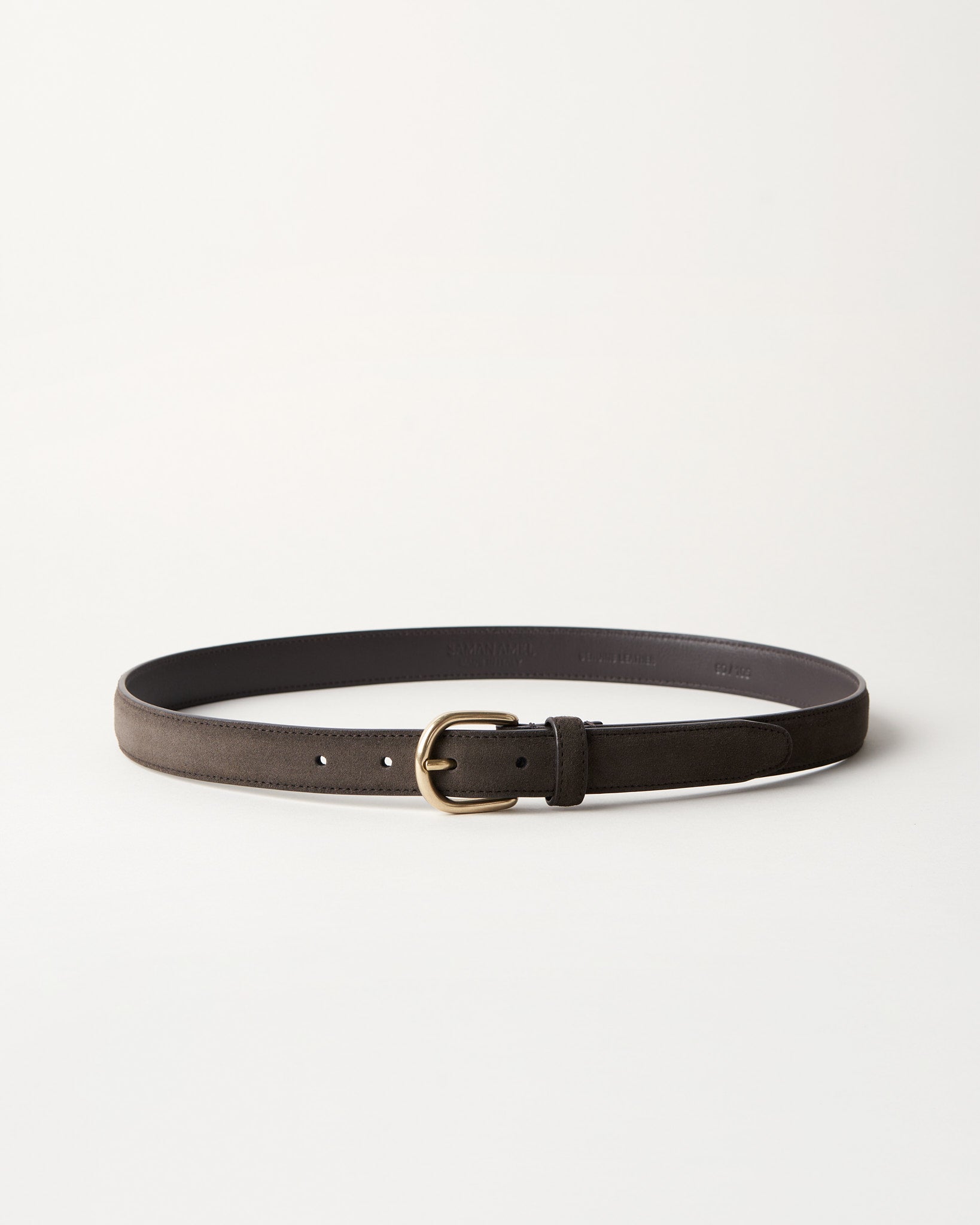 Cardon Belt in Suede - Brown