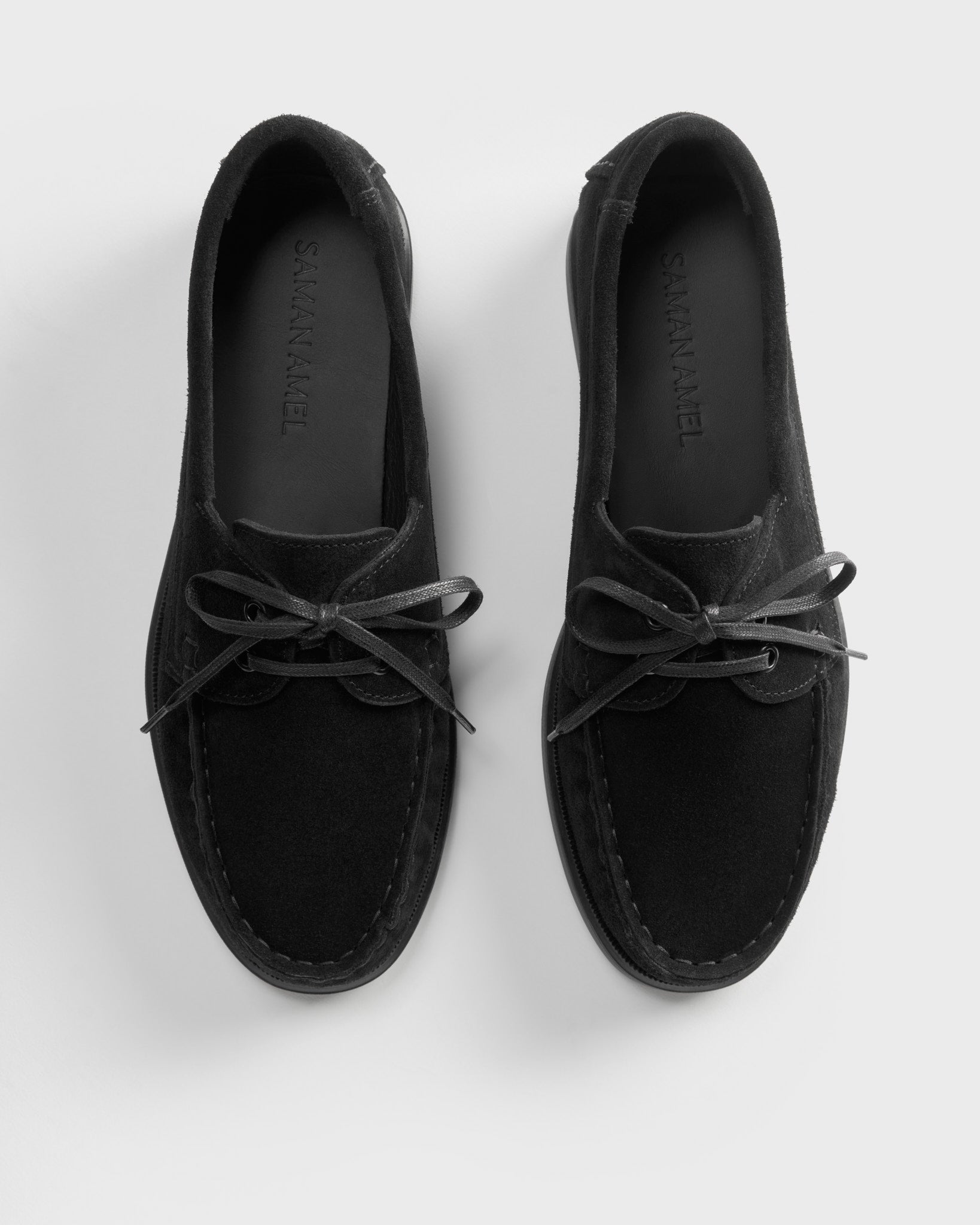 City Moc - Black Suede