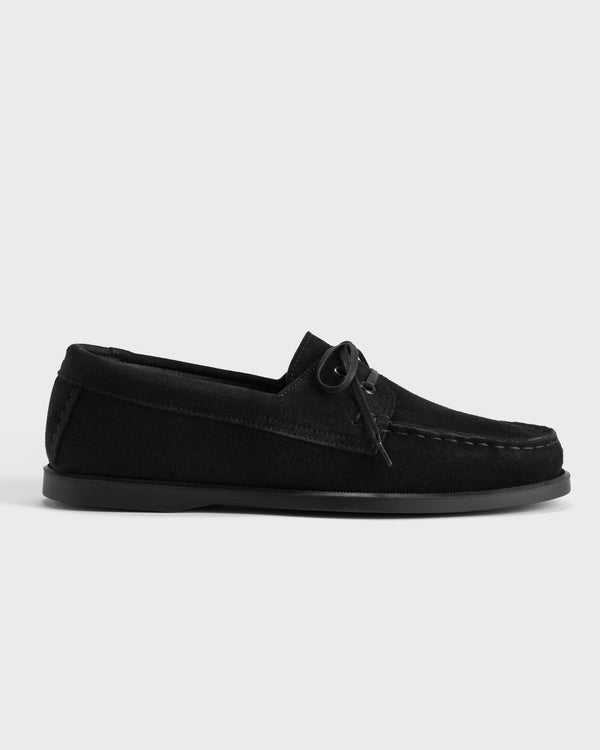 City Moc - Black Suede