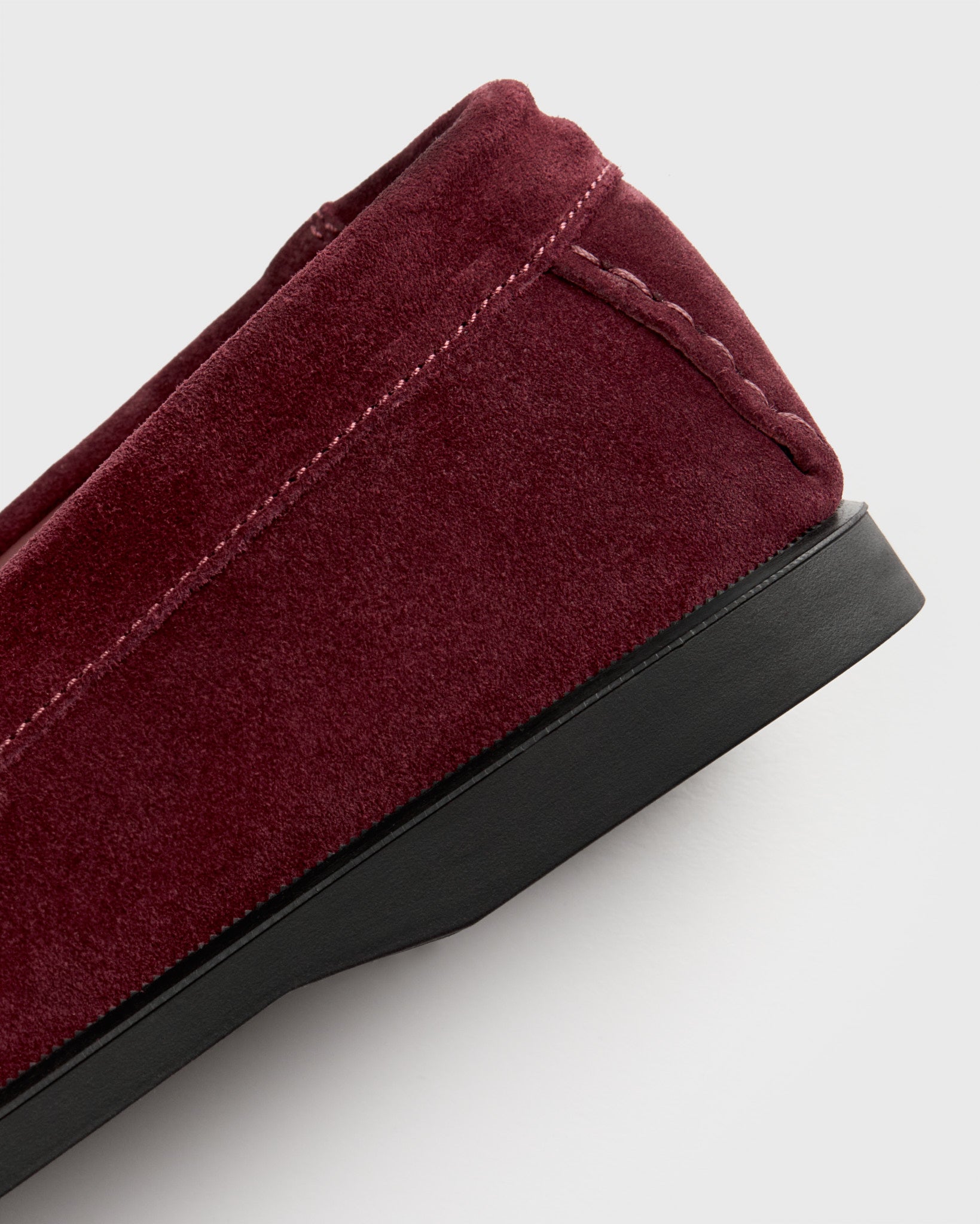 City Moc - Burgundy Suede