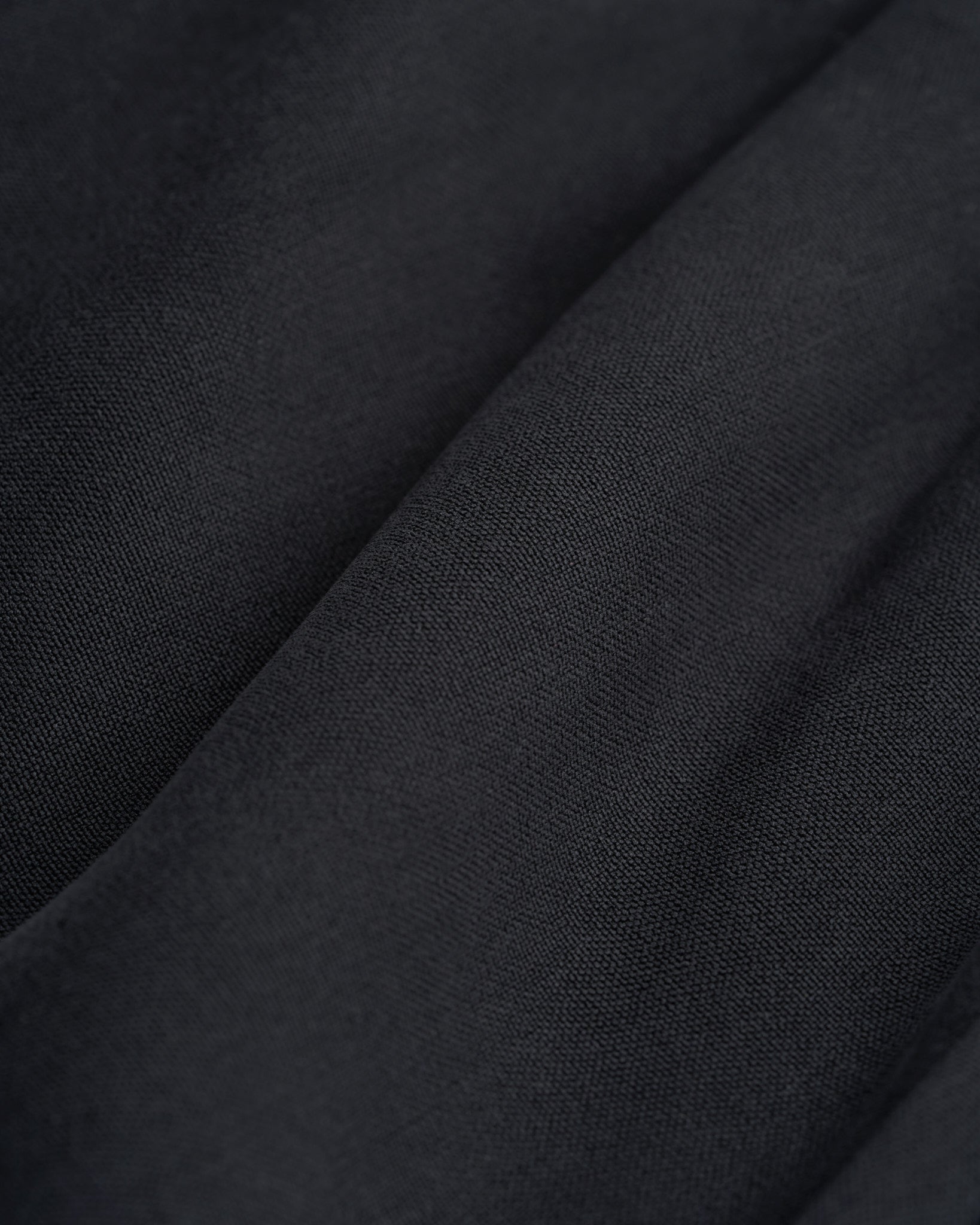 Alio Washed Silk Drawstring Trouser - Black