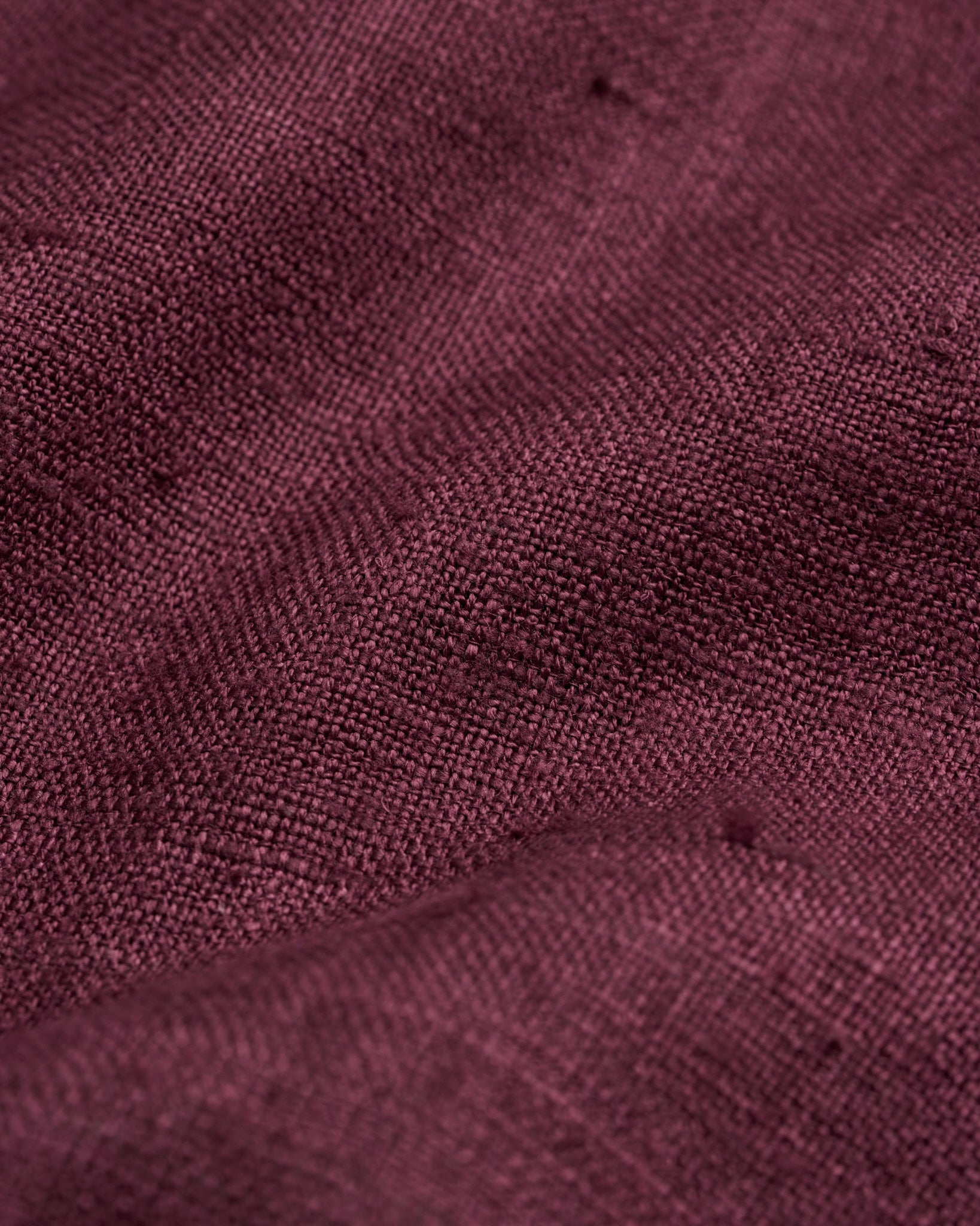 Nehru Jacket Raw Silk - Burgundy