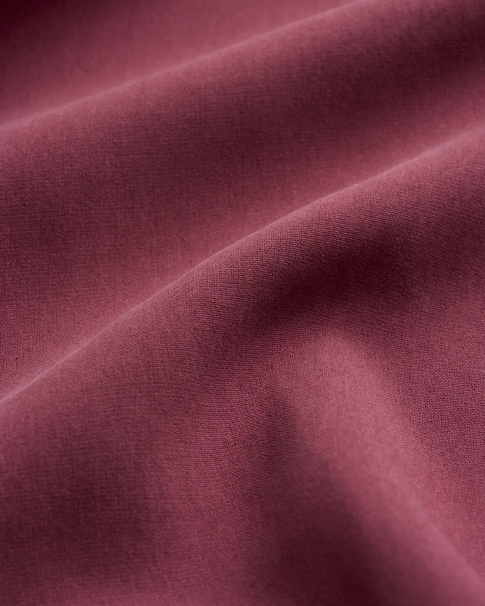 Dom Washed Silk Shirt Jacket - Burgundy