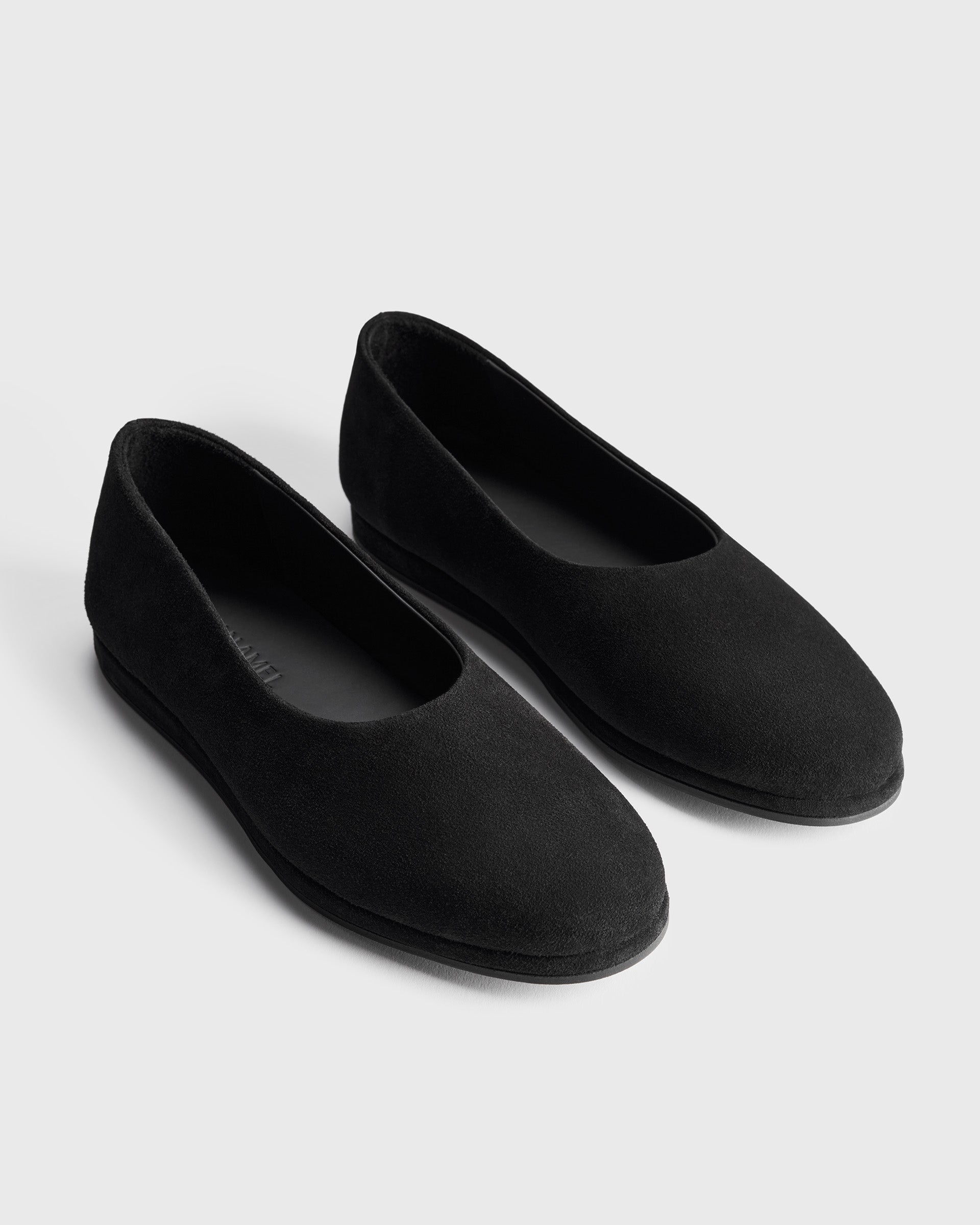 City Slipper - Black Suede