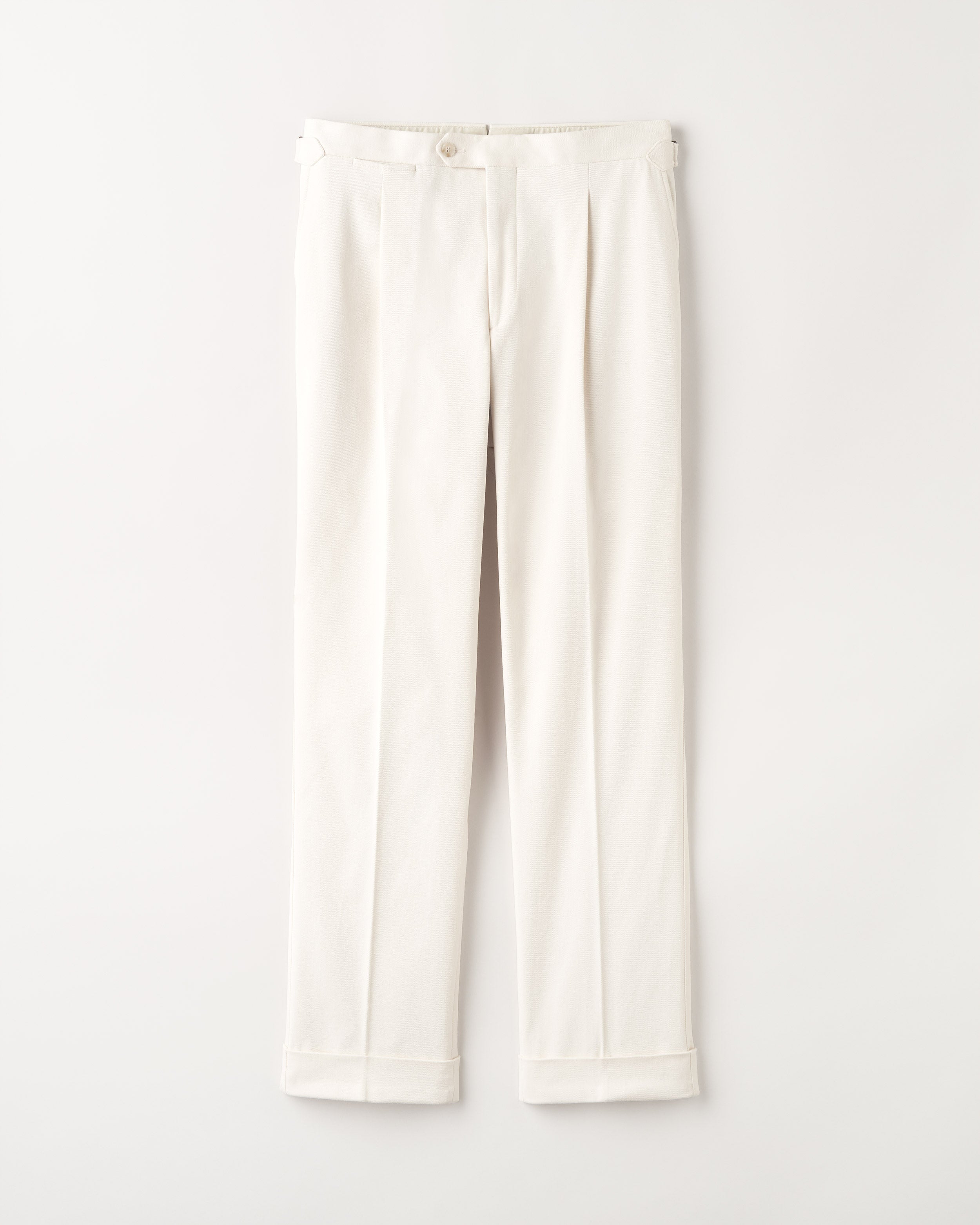 Amie Trouser in Cotton - White | Atelier Saman Amel